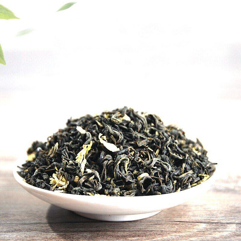 HelloYoungTea 2023 Jasmine Yunwu Maojian Green Tea Loose Leaf Teas for Cold Brew 500g