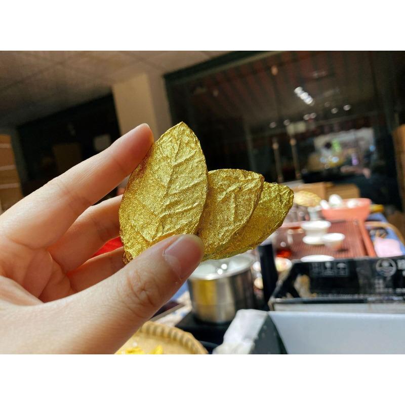 500g Golden Leaf Pu-erh Raw Tea Menghai Big Tree Golden Leaf Tea