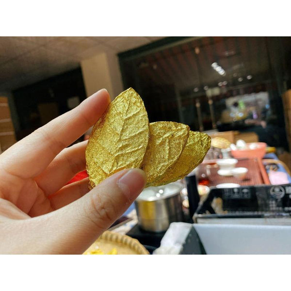 500g Golden Leaf Pu-erh Raw Tea Menghai Big Tree Golden Leaf Tea