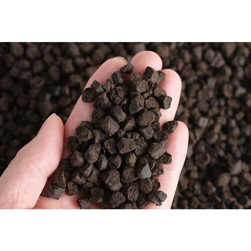 HelloYoungTea 500g Yunnan Pu'er Ripe Tea 09 Menghai Nuoxiang Tea Fossil New C1 Crushed Silver
