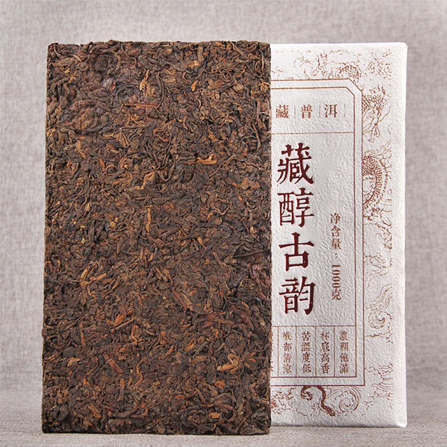 HelloYoungTea 2012 Cang Chun Gu Yun Shu Pu-erh Brick 1000g