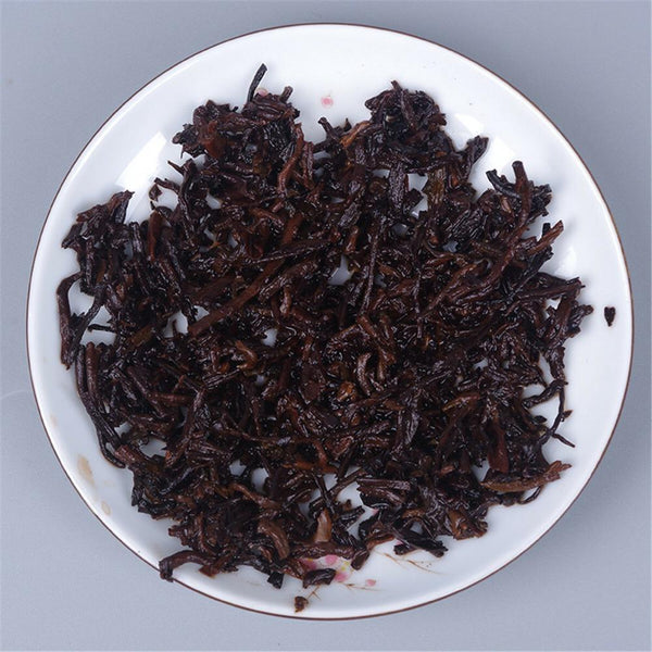 HelloYoungTea 357g Yunnan Ripe Pu-erh Tea Cake Natural Fermented Black Tea
