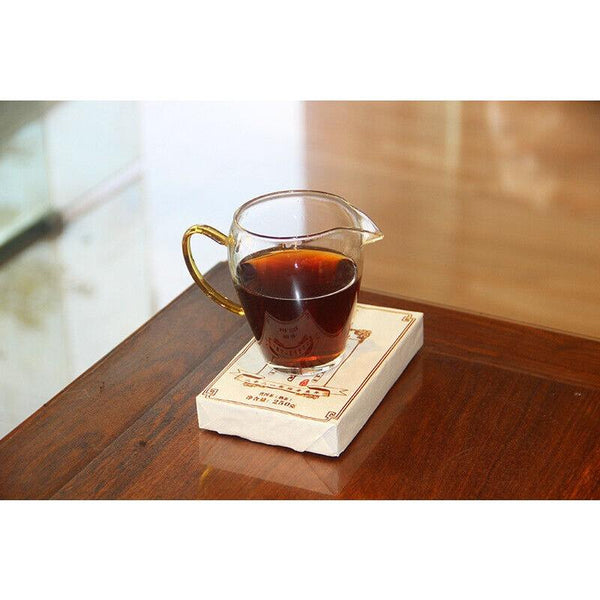 HelloYoungTea 250g Lao Cha Tou Tea Brick Ancient Tree Puerh Ripe Tea Ten Year Old Tea Head