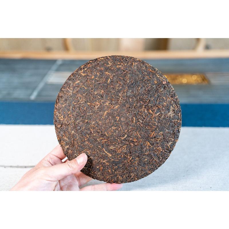 357g Lao Ban Zhang Ripe Puerh Tea Yunnan Ancient Tree Aged Ripe Puerh Tea