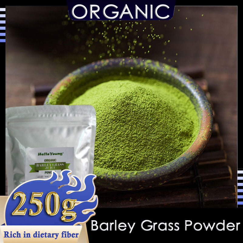 HelloYoung HelloYoung Imported Unsweetened Premium Organic Barley Grass Support Immune System and Digestion, Vegan Main image