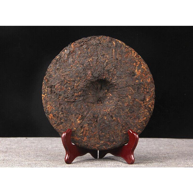 HelloYoungTea Puerh Tea Yunnan Menghai Pu'er Ripe Tea Cake Banzhang Ripe Tea