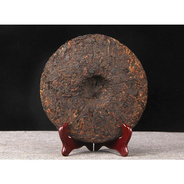 HelloYoungTea Puerh Tea Yunnan Menghai Pu'er Ripe Tea Cake Banzhang Ripe Tea