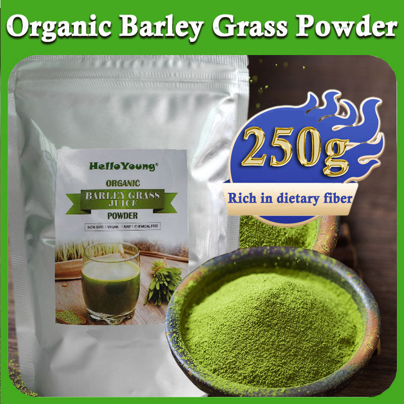 HelloYoung Barley grass powder original barley grass powder willy ong RAW, GREENISH LIKE LEAVES, NO PRESERVATIVE,NON GMO