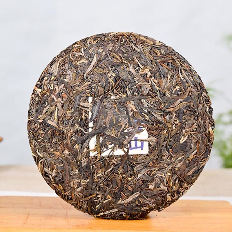 HelloYoungTea 357 g Daxueshan Ancient Tree Pu'er Tea Raw Tea Yunnan Pu'er Tea Spring Tea