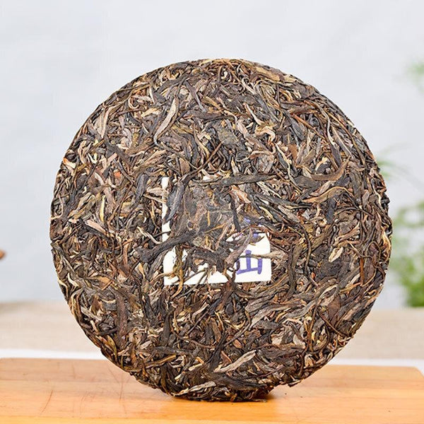 HelloYoungTea 357 g Daxueshan Ancient Tree Pu'er Tea Raw Tea Yunnan Pu'er Tea Spring Tea