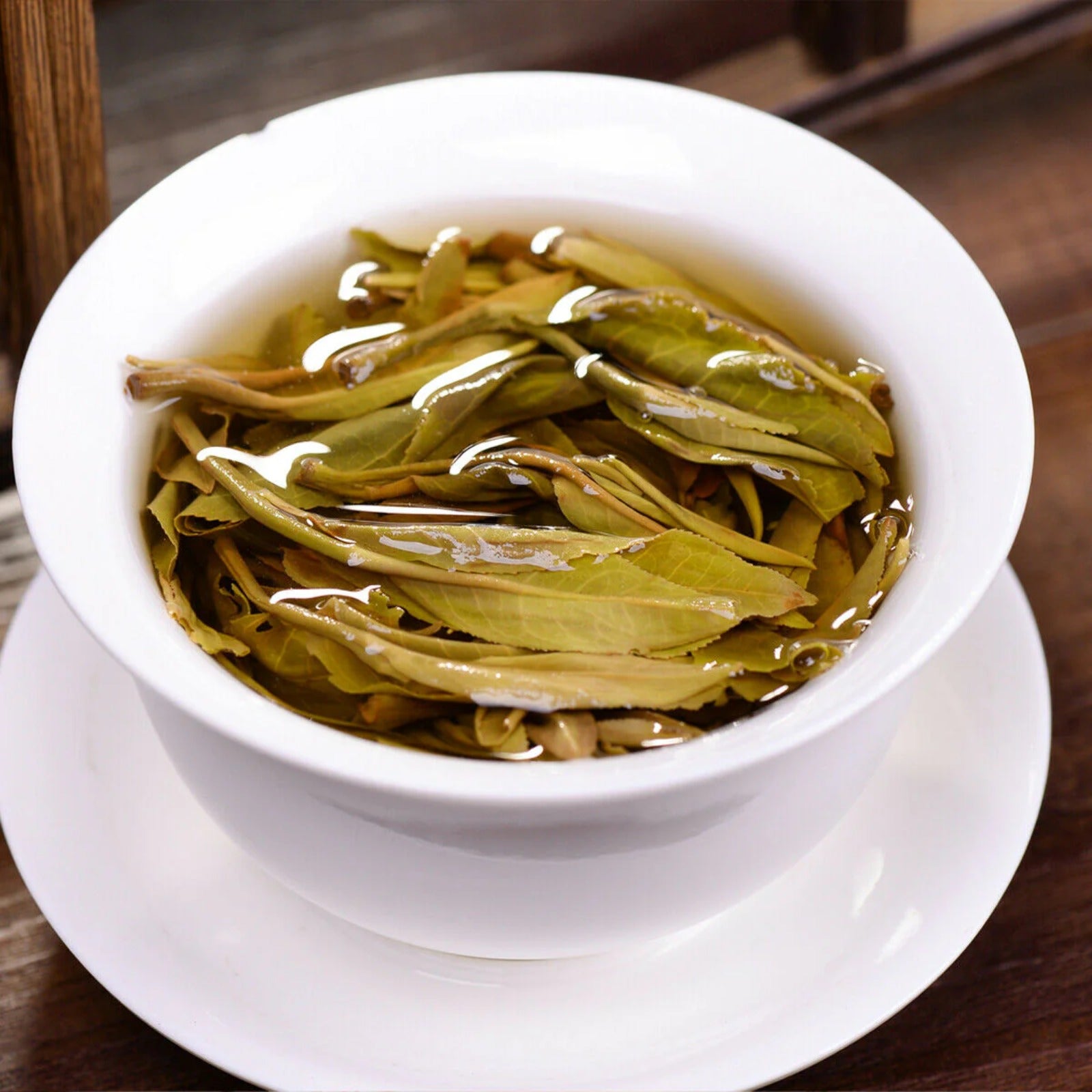 HelloYoung Pu-erh Raw Tea High Mountain Wild Ancient Trees Yunnan Sheng Puer Tea Cake 100g
