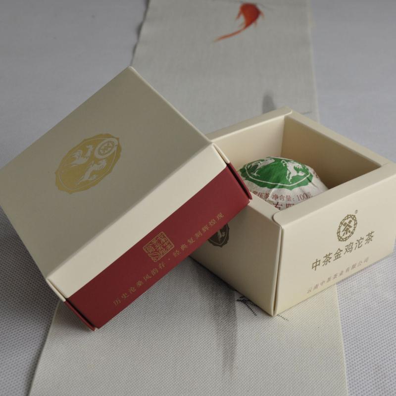 HelloYoungTea CHINA TEA Golden Rooster Tuo Tea Pu-erh Tea Tuocha 2020 100g Ripe Pu'er Tea