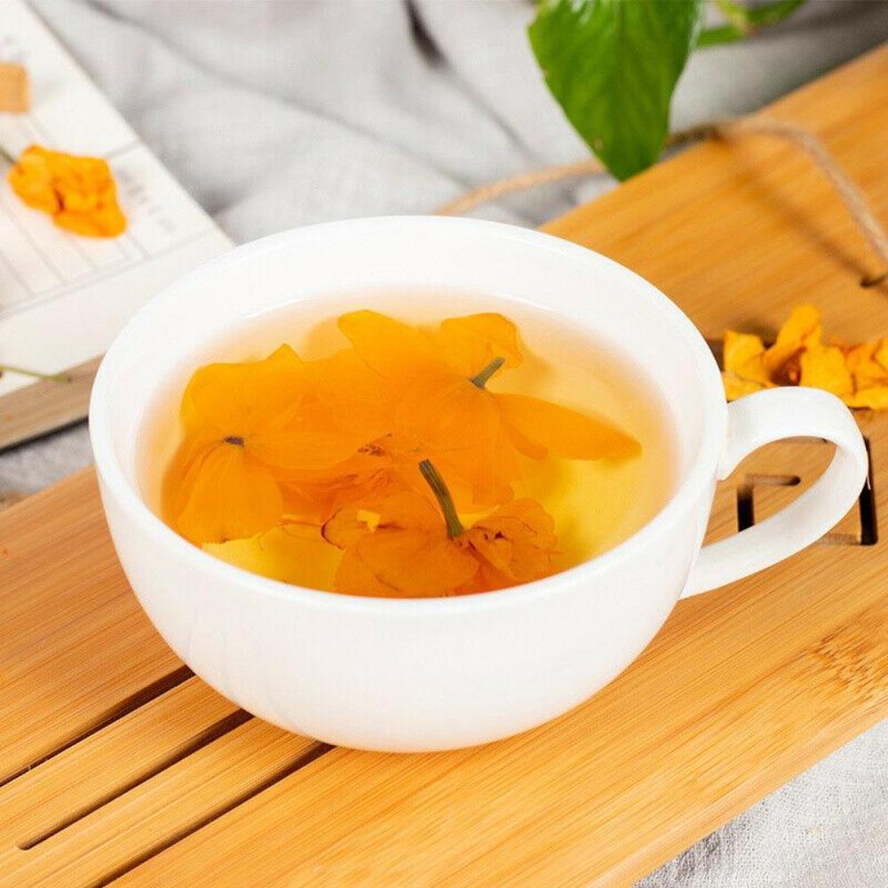 HelloYoungTea Dried Garden Nasturtium Flowers Tea High Source of Vitamin C Chinese Herbal Tea