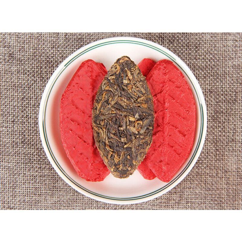 HelloYoungTea 500g Organic Yunnan Black Tea Fengqing Dian Hong Tea 17.6 Oz