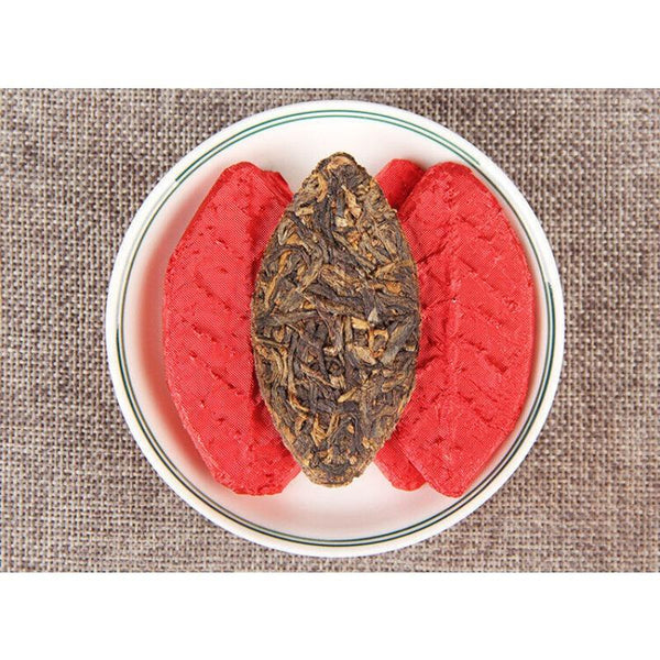 HelloYoungTea 500g Organic Yunnan Black Tea Fengqing Dian Hong Tea 17.6 Oz