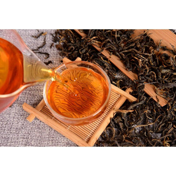 HelloYoungTea 500g Yunnan Fengqing Black Tea Two Leaves Mao Feng Dian Hong Kung Fu Black Tea