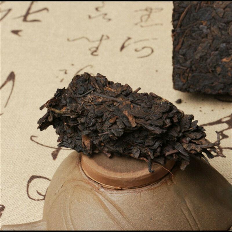 HelloYoungTea 1999  Chinese Old Pu'er Brick Tea Organic famous Tea brand 7581 Pu erh Tea Cake