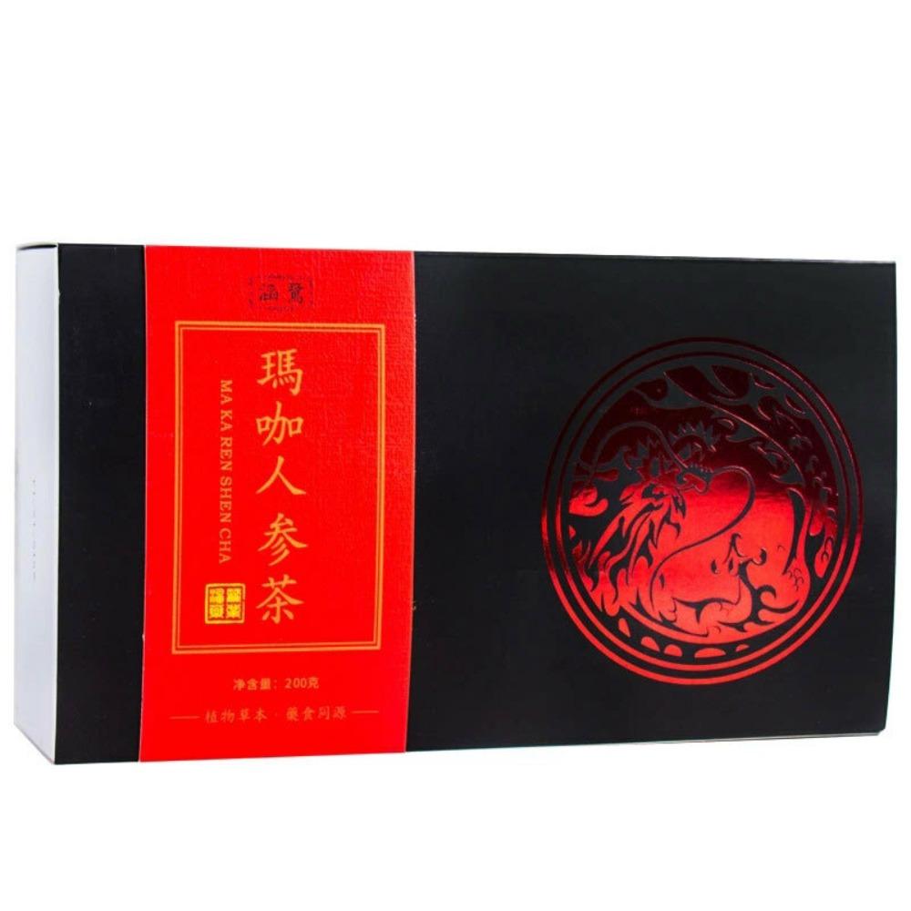 HelloYoungTea Moca Ginseng Tea 10g*20 Bags Herbal Blend for Vitality