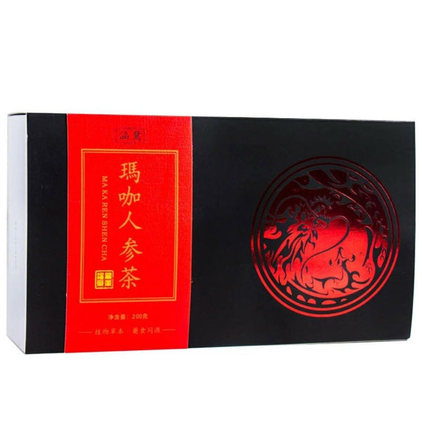 HelloYoungTea Moca Ginseng Tea 10g*20 Bags Herbal Blend for Vitality