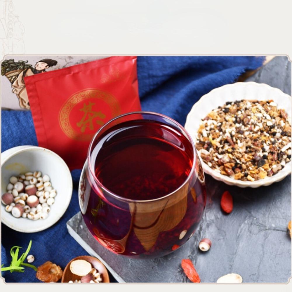 HelloYoungTea 5g*20 Bags Organic Ginseng Goji Berry Tea Herbal Blend Immune Support