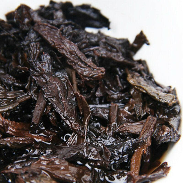 HelloYoungTea Yunnan Banpen Old Tree Ripe Puerh Made by 2006 Puer Material 357g Shu Puer Tea