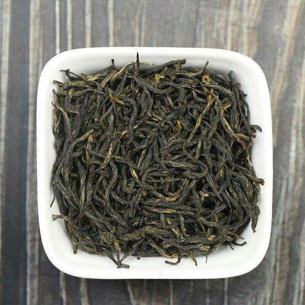 HelloYoungTea 2023 Yunnan Jinjunmei Black Tea, Chinese Kim Chong Mei Jin Jun Mei Red Tea, 250g