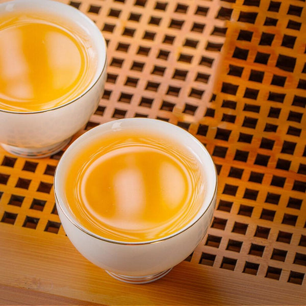 HelloYoungTea 357g Raw Puerh Tea Cake Aged Sheng Pu erh Organic Lao Ban Zhang