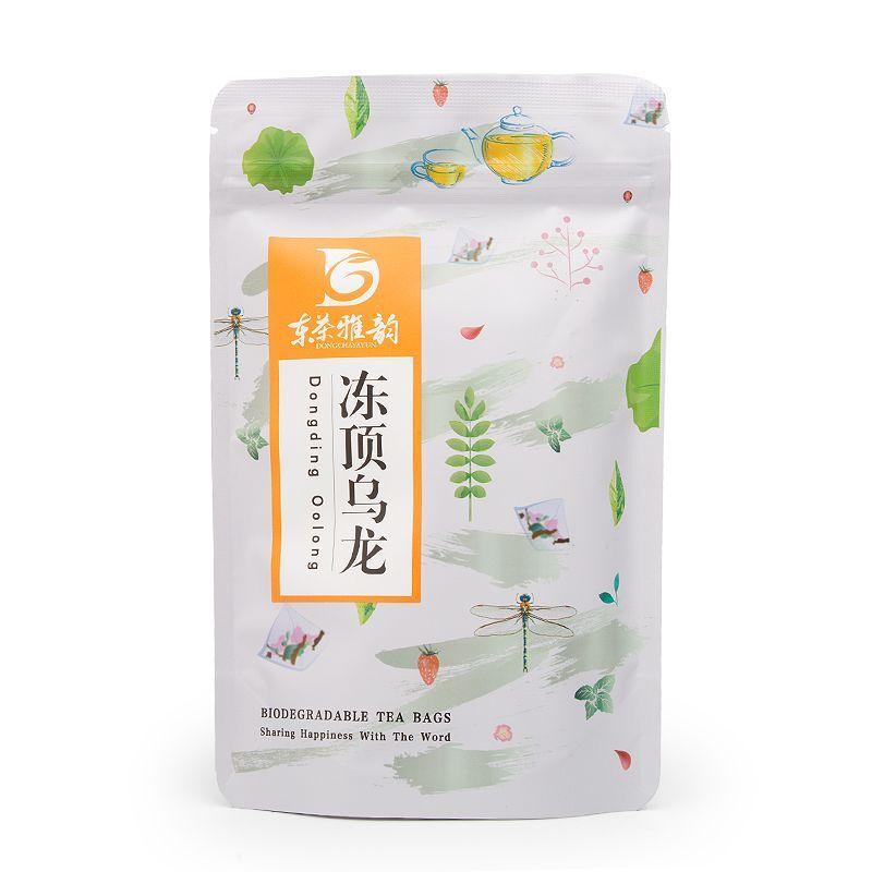 HelloYoungTea Dong Ding Oolong Triangle Tea Bags High Mountain Loose Leaf Tea