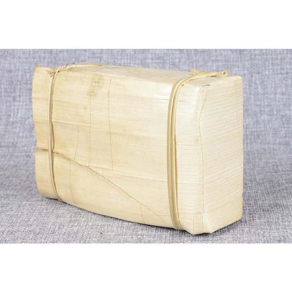 HelloYoungTea 250g Premium Ripe Brick Yunnan Pu'er Tea Bamboo Shoot Shell Packing Health Care