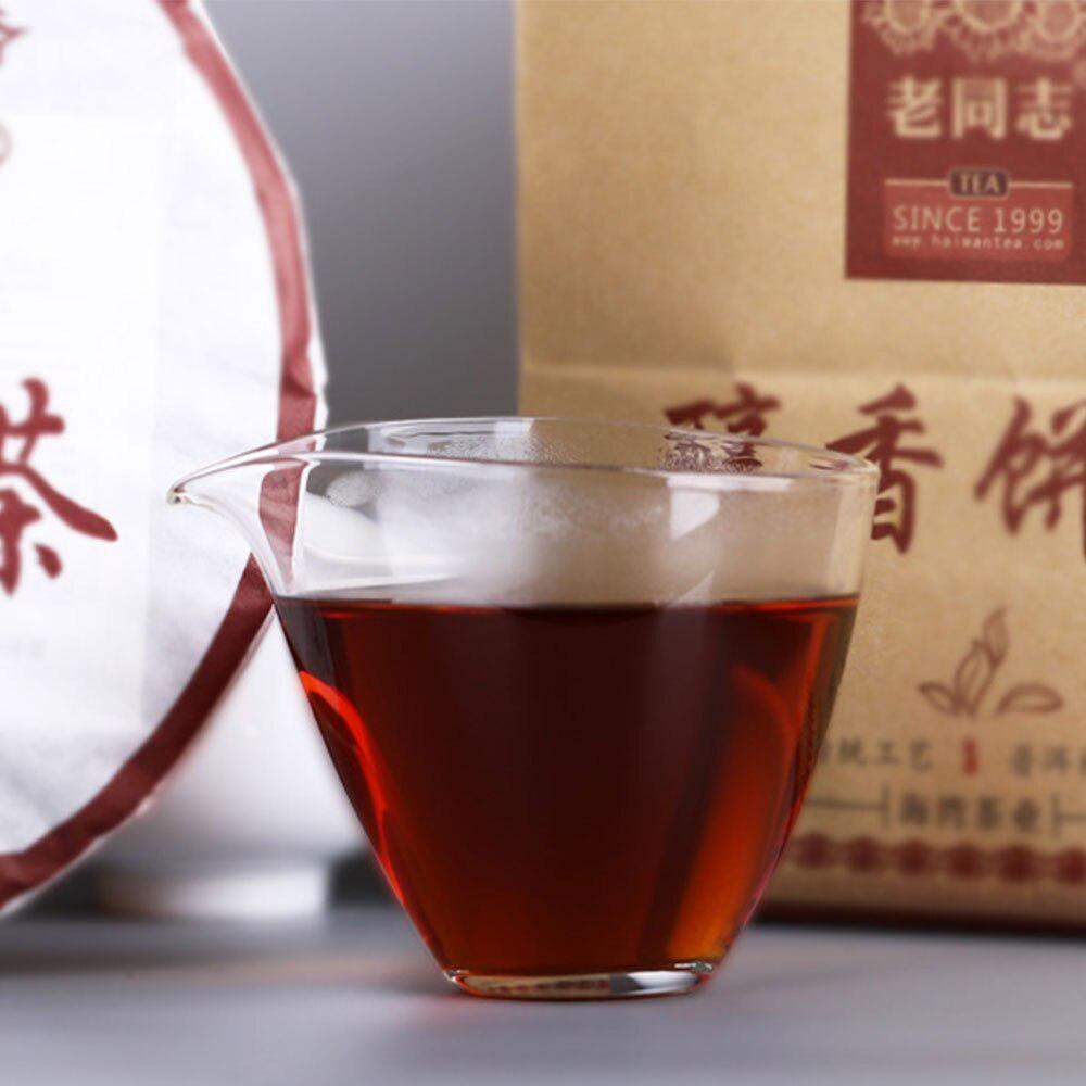 HelloYoungTea 2018 Anning Haiwan Shou Puerh Tea 357g (Chun Xiang Bing Cha, Batch 181)