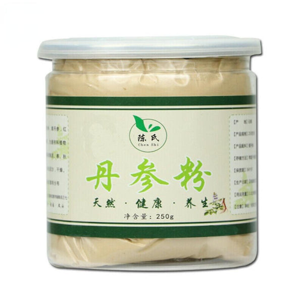 HelloYoungTea Red Sage Root Powder 250g/500g Dan Shen Salvia Miltiorrhiza Herbal Tea Supplement