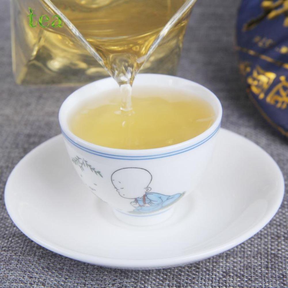 HelloYoungTea 2019 Inherited Tachun Ancient Tree Indian Origin Pu-erh Raw Tea Black Tea Menghai Aromatic Yunnan Cake