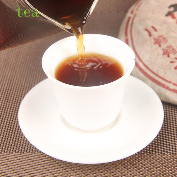 HelloYoungTea Yunnan Puer 2006, Brown Mountain Palace Puer, Ripe Tea Cake, Chunhai Cizi
