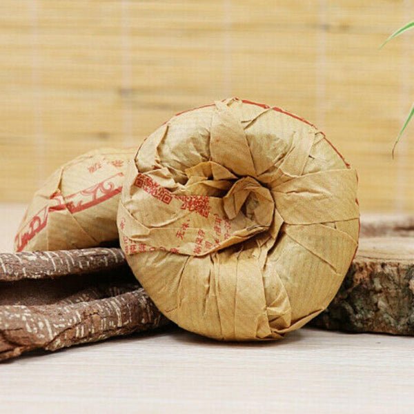 HelloYoungTea JIA JI TUO CHA Menghai Ripe Pu-erh Tea Cake Organic Puer 500g