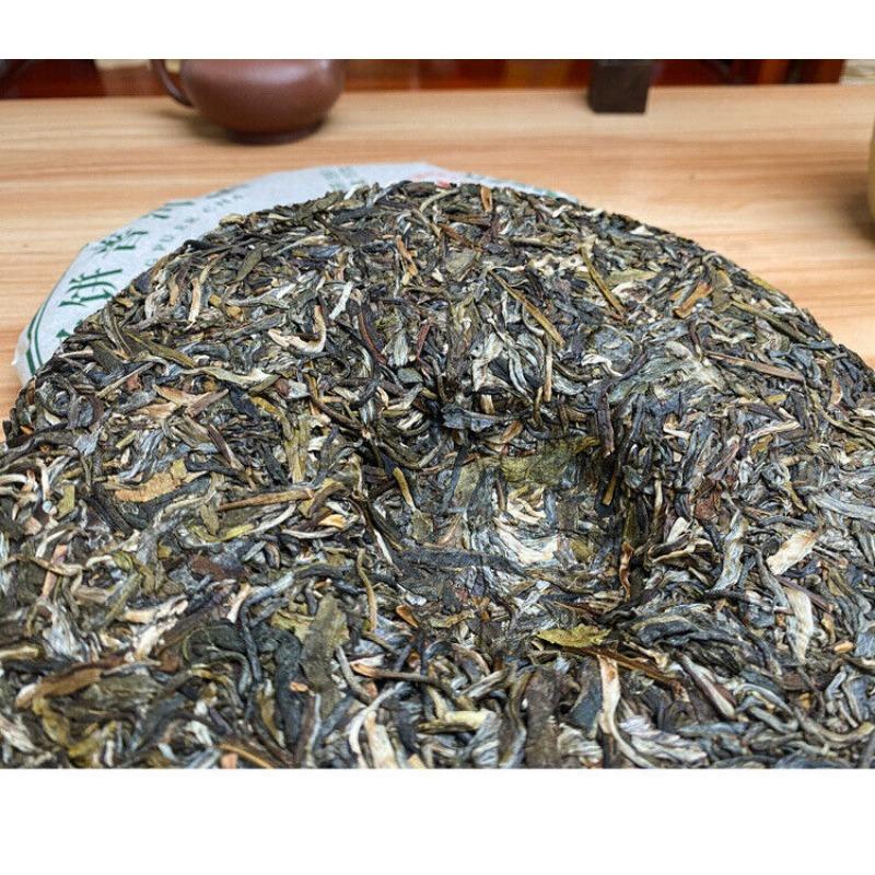 HelloYoungTea Yunnan Pu'er Tea Cake Raw Pu'er Tea Lao Banzhang Ancient Tree Tea 357g