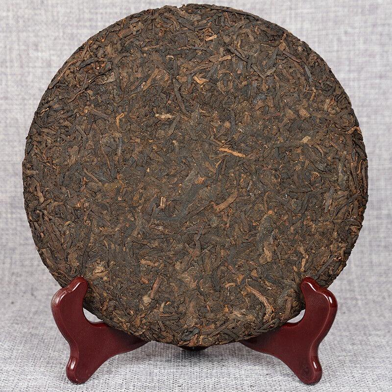 357 g Yunnan deep mountain wild flavor cooked cake seven sub cake Pu'er tea