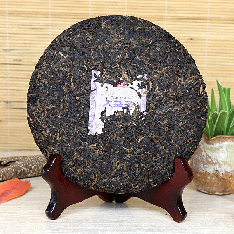 HelloYoungTea 2017 TAETEA Menghai Dayi Wei Zui Yan Classic Ripe Pu'er Tea Puerh Tea Cake 357g