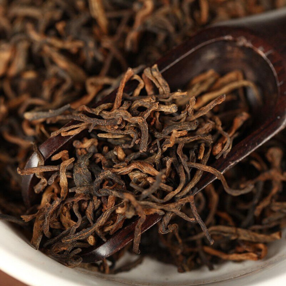 HelloYoungTea Dian Hong Golden Black Tea Spring Gift Healthy Loose Leaf