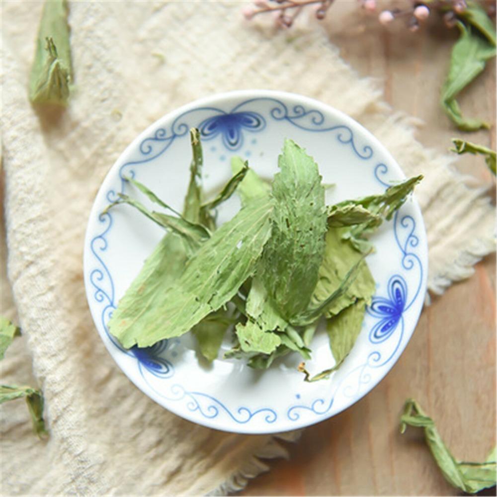 HelloYoungTea Organic Chinese Green Tea Loose Leaf Natural Stevia Sweet Herbal Drink