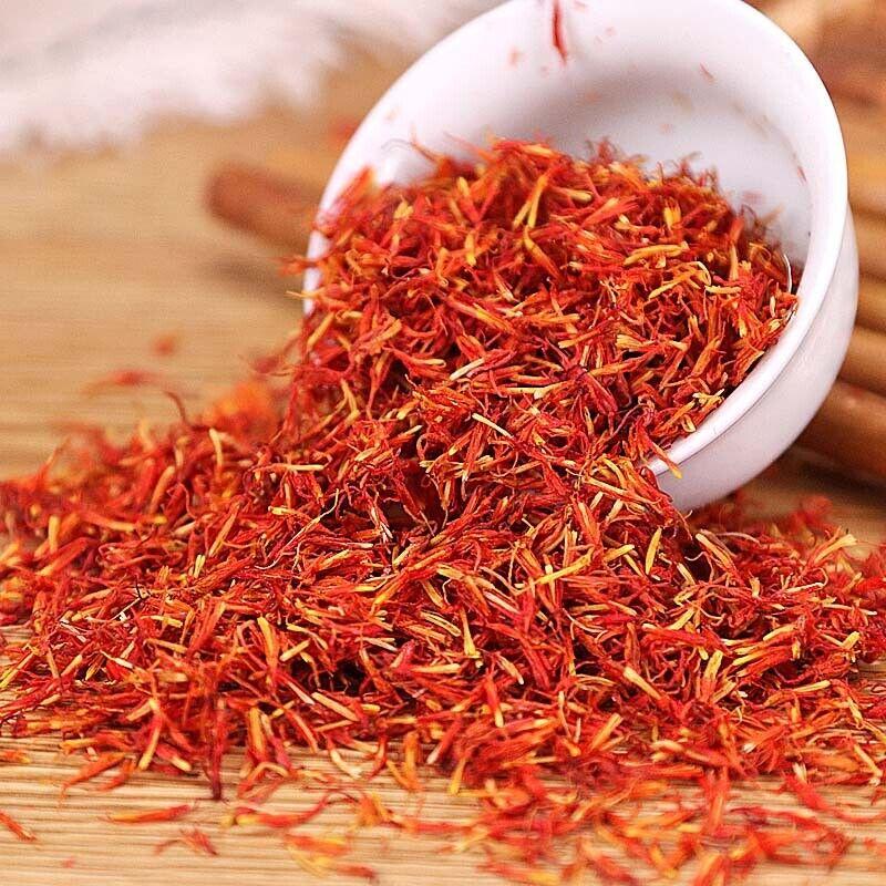 HelloYoungTea Safflower Chinese Herbs Xin*jiang Safflower Foot Soaking Material