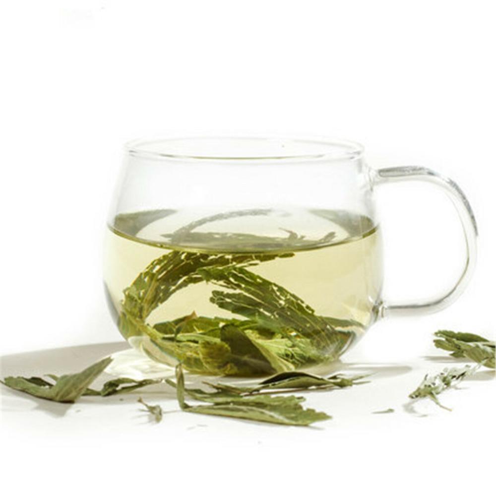 HelloYoungTea Organic Chinese Green Tea Loose Leaf Natural Stevia Sweet Herbal Drink