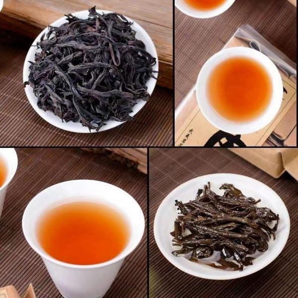 HelloYoungTea 250g Wuyi Mountain Rock Tea Zhengyan Rougui Oolong Tea Chinese Organic Black Tea