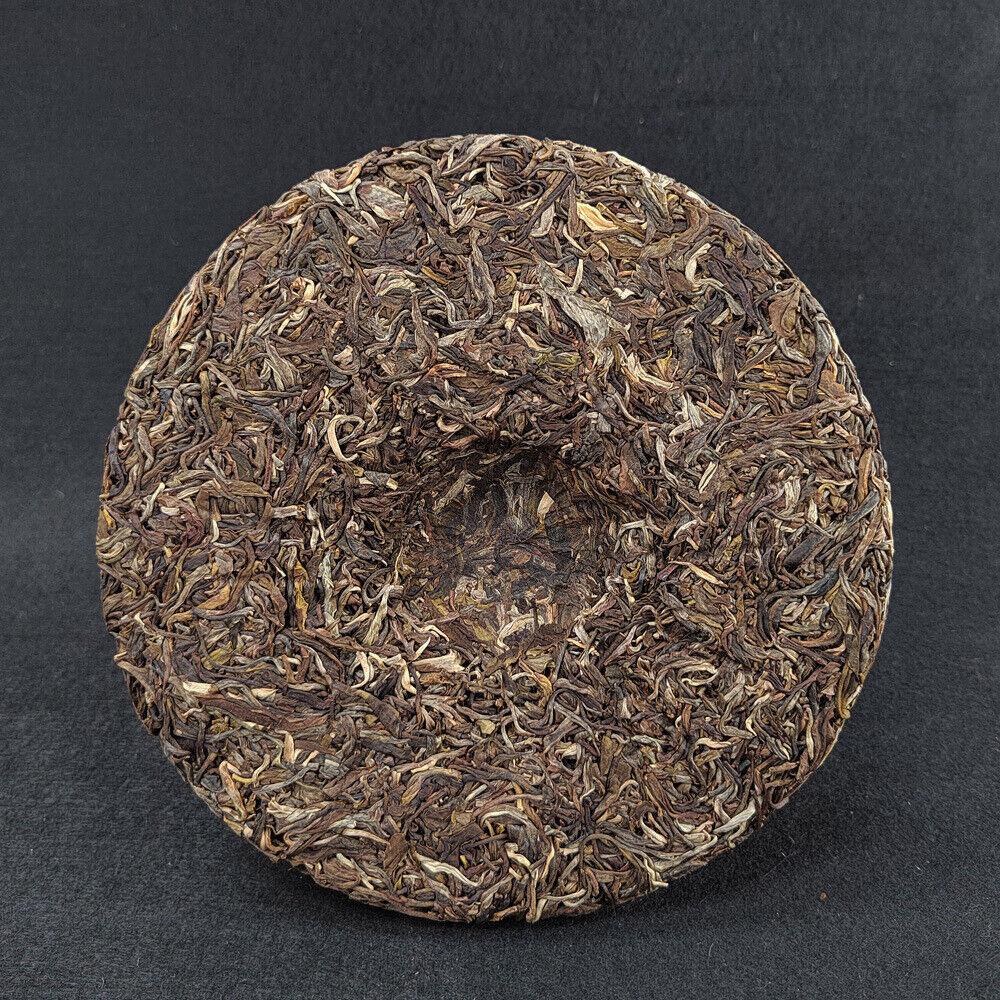 HelloYoungTea 357g Yunnan Pu-erh Raw Tea Lincang Pu-erh Raw Cake Busy Lung Ancient Tree Tea