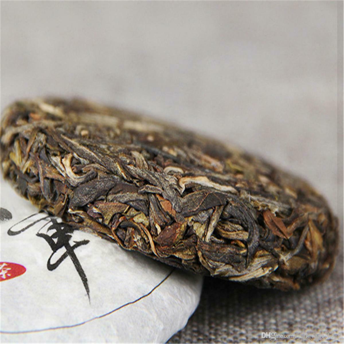 HelloYoungTea Premium Tasty Puerh Tea Green Tea 50g Old Banzhang Raw Puer Tea Green Tea Cake