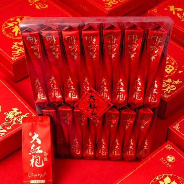 HelloYoungTea 250g Fruit Fragrance Dahongpao Black Tea Wuyi Rock Tea Da Hong Pao Oolong Tea