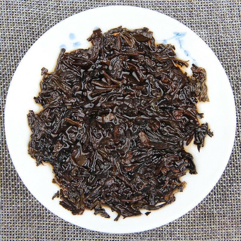 HelloYoungTea 357g Yunnan Qizi Golden Bud Pu-erh Tea Cake Chinese Pu'er Balck Tea Health Care