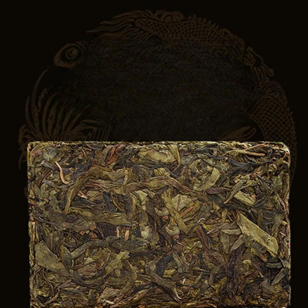 HelloYoungTea 250g Yunnan Pu-erh Raw Tea Icelandic Ancient Tree Raw Tea Brick