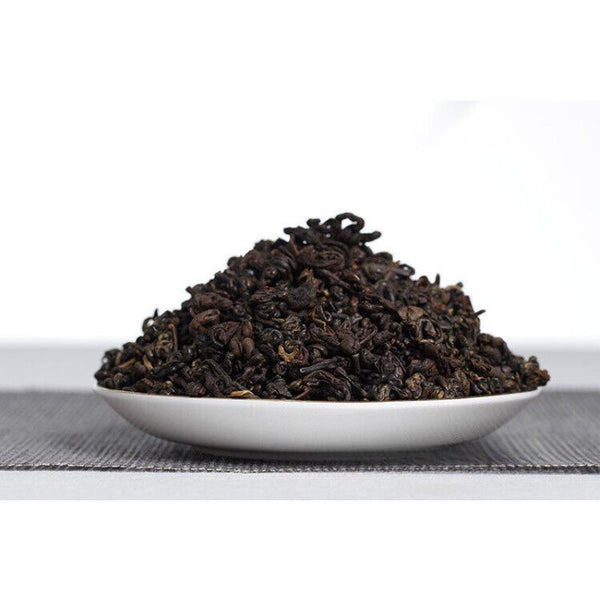 HelloYoungTea 500g Black Tea Yunnan Fengqing Dian Hong Kung Fu Black Tea Two Leaves Red Conch