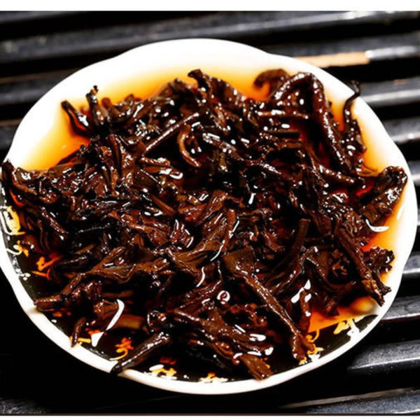 HelloYoungTea Yunnan Jingmai Mountain 2014 Premium Ancient Tree Pu-erh Ripe Cake 357g