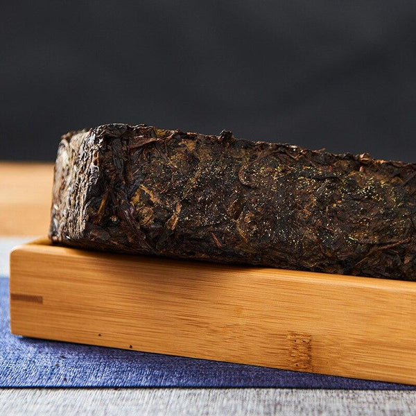 HelloYoungTea 2019 Anhua Dark Tea Pressed with Golden Flower, Hey Cha, 1000g